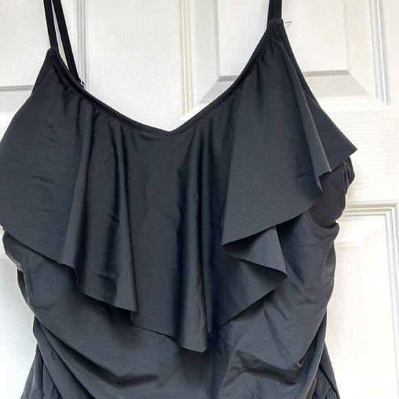 Blooming Jelly Womens One Piece Tummy Control Ruffle Swimsuit-Size XL NWOT - Picture 5 of 11